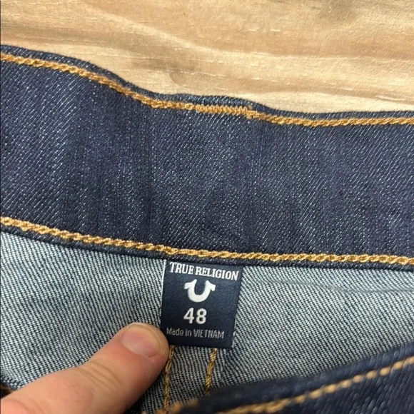 True Religion Ricky Relaxed Straight with Flap 48 x 33 Pants NWT New